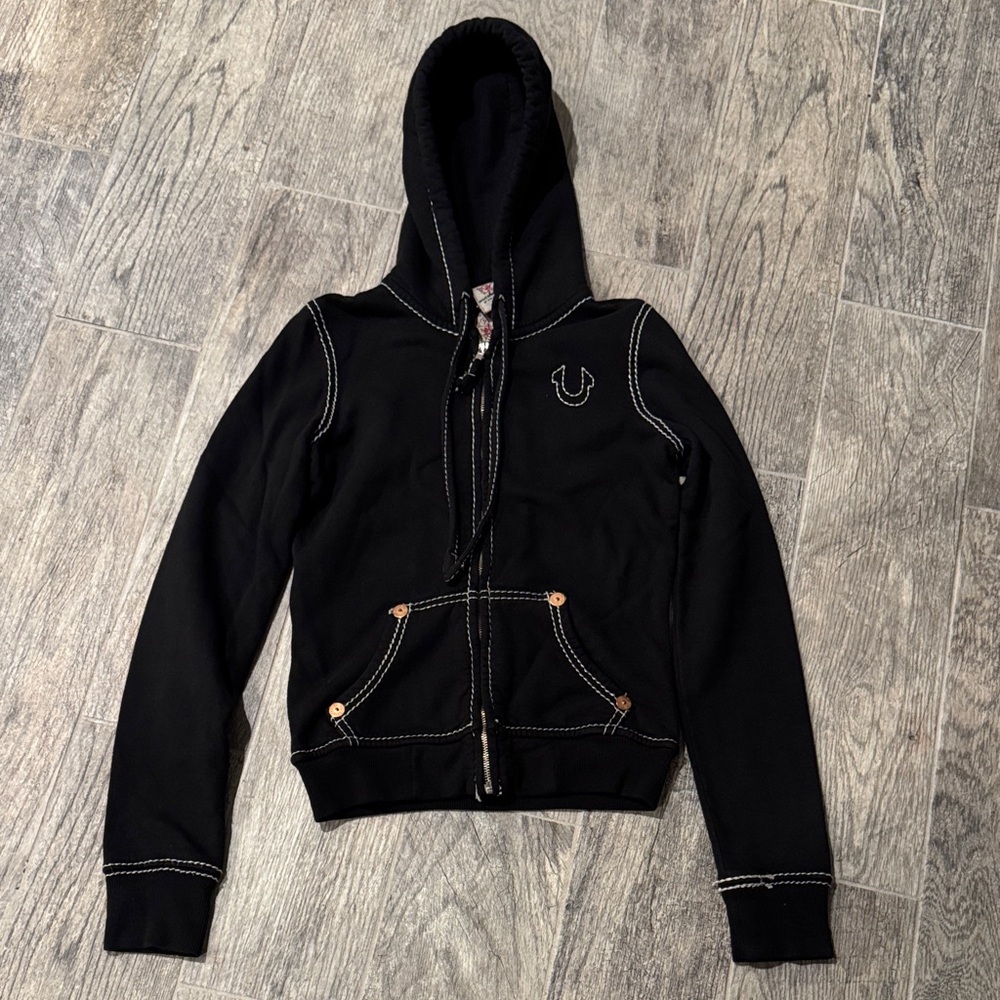 True Religion Black Women's Sweater